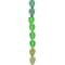 Green Czech Glass Leaf Beads, 10.5mm by Bead Landing&#x2122;